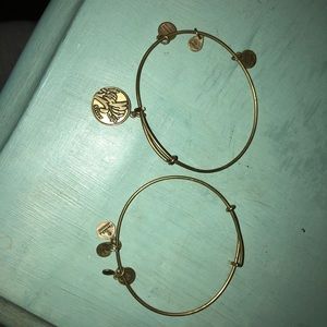 2 Alex and Ani Braclets